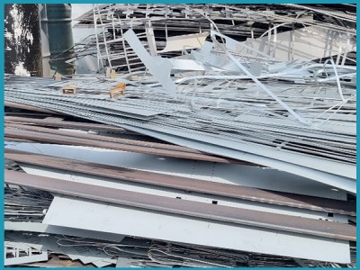 시흥 고물상 생철 20톤 집게 이적