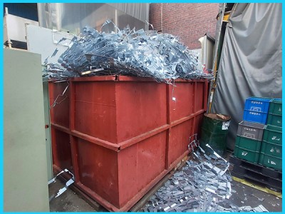 인천공장 생철 12톤 집게이적